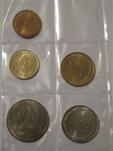 Набор монет Мьянма 1999