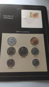 Набор монет Новая Каледония - Coins of All Nations