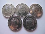 Набор Монет Северная Корея 2002 г. - 5 монет