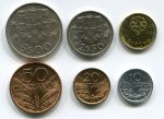 Набор монет Португалия аUNC