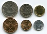 Набор монет Португалия аUNC