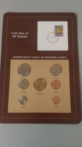 Набор монет Самоа 1974-1984 - Coins of All Nations