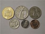 Набор монет Самоа UNC 