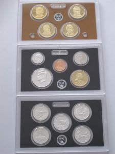 Набор монет США 2011 PROOF серебро