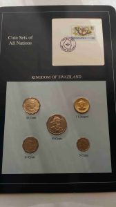Набор монет Свазиленд - Coins of All Nations