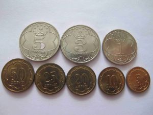 Набор монет Таджикистан 2001