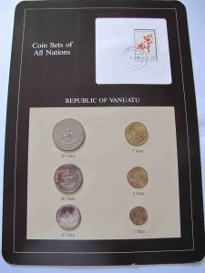 Набор монет Вануату 1983 - Coins of All Nations