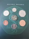 Набор монет Великобритании 1996 и монет традиционной британской системы до 1970г