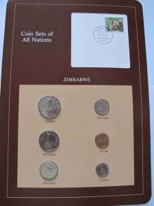 Набор монет Зимбабве - Coins of All Nations