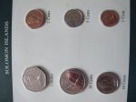 Набор монет Соломоновы острова 1979-1981